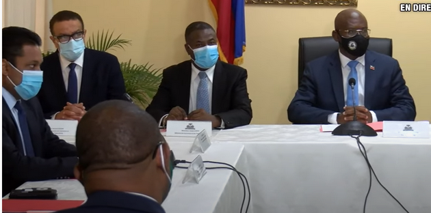« L’affichage des prix des produits et les transactions seront faits en gourdes, désormais », annonce le Premier ministre Joseph Jouthe
